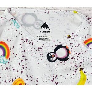 Burton Kids Base Layer‎ Long Sleeve Top in Fizzle Size Medium